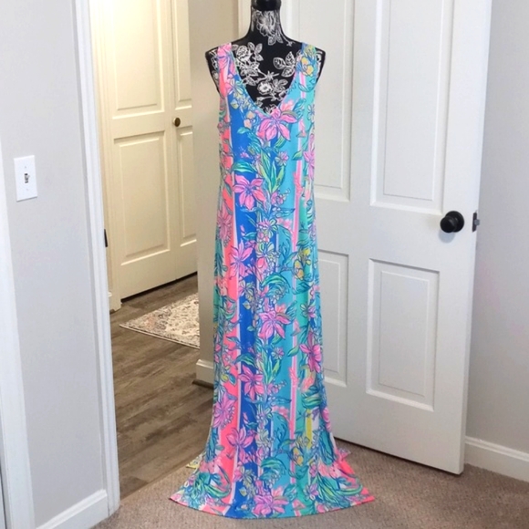 Lilly Pulitzer Dresses & Skirts - 🔴SOLD🔴🆕️ 🐅HTF Lilly Pulitzer🐅 - Kerri Maxi Dress